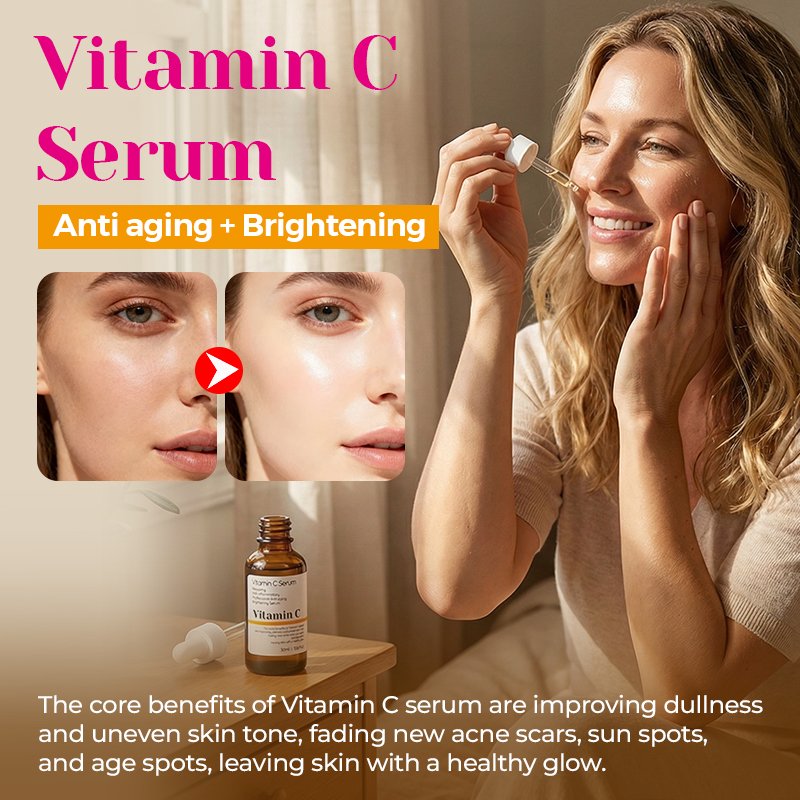 Serum Facial Reafirmante Anti-Edad con Colágeno Vitamin C - 19